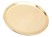 Polished Candlestick Plate D 14 cm