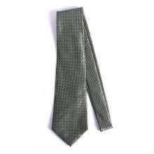 Green Cross Polyester Tie