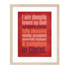 I Am Deeply Loved (Urban) - A3 Print