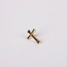 Lapel Pin Flared Cross Gold Pack of 6