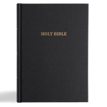 KJV Study Bible, Personal Size Edition, Black