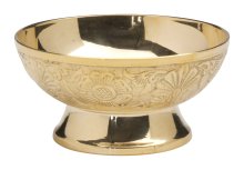 Incense Bowl with 'Flower' Design D 9.5 cm