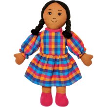 Mum Doll - Brown Skin & Black Hair