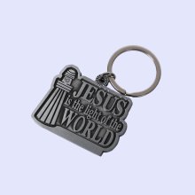 Jesus Is The Light Keyring - Pack of 4