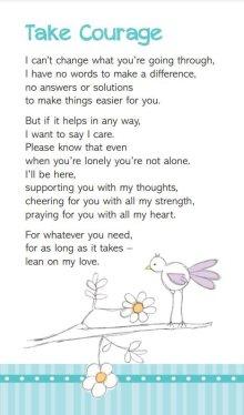 Prayer Card - Take Courage