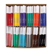 Broad Tip Marker Pens Bumper Value Box (Box of 120)