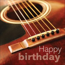 Acoustic Guitar - Happy Birthday 1
