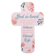 Cross Bookmark John 3:16 Pack Of 12