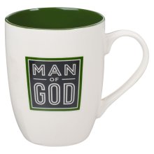 Mug Green/Black Man of God 1 Tim. 6:11