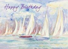 Pack of 6 Happy Birthday - Standard Cards