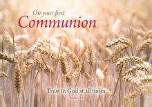 On Your First Communion - Floral - 6pk