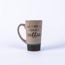 'All You Need Is' Latte Mug 16oz (473ml)
