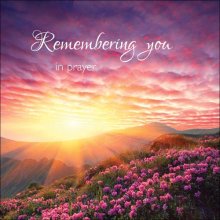 Remembering You In Prayer