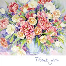 Thank You - Square Card Textured