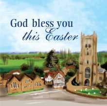God Bless You This Easter - Square Card
