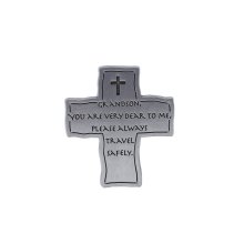 Grandson Cross Visor Clip - Pack of 4