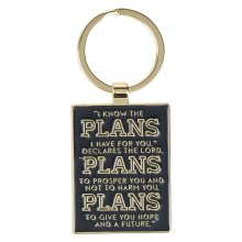 Keychain In Tin I Know the Plans Jer. 29:11