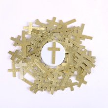 Amazing Grace Gold Pocket Cross - Pack of 1000