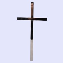7" Silver Wall Cross