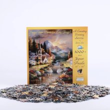 A Country Evening Service Jigsaw Puzzle - 1000 Pieces