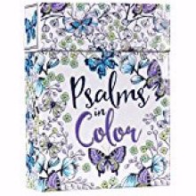 Psalms In Color Coloring Cards (Box Of 44)