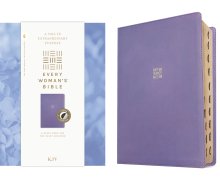 KJV Every Woman's Bible, Filament Enabled (LeatherLike, Periwinkle Purple, Indexed, Red Letter)