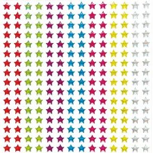 Crystal Glitter Stick-on Stars (Pack of 280)