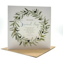 Special Day Wreath Single Card