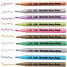 Metallic Multi-Purpose Deco Pens (Pack of 10)