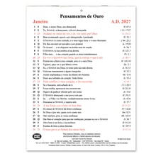 Portuguese Golden Thoughts Calendar 2027