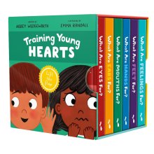 Training Young Hearts Board Books Boxed Set: 6 Lift-The-Flap Board Books & Guide for Grown-Ups