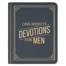 One-Minute Devotions for Men Faux Leather