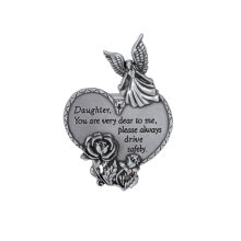 Daughter Heart Visor Clip - Pack of 4
