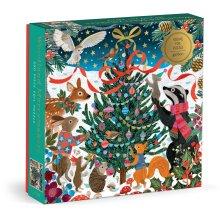 Victoria Ball Woodland Merrymakers 500 Piece Foil Puzzle