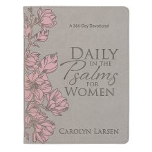 Devotional Daily in the Psalms for Women Faux Leather