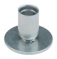 Silver Iron Candle Holder H 4.5 cm