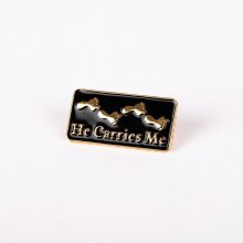 Lapel Pin He Carries Me Pack of 6