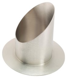Nickel Plated Candle Holder D 8 cm