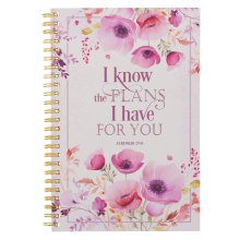 Notebook Spiral-bound I Know the Plans Jer. 29:11
