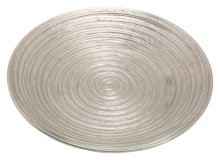 Nickel Plated Candlestick Plate D 15 cm