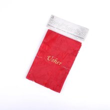 Pew Sash Usher Burgundy with Gold Letters