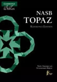 NASB Topaz Reference Edition, Dark Brown Calf Split Leather