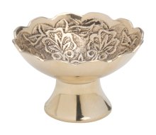 Incense bowl with Flower Design D 6 cm