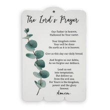 Wooden Wall Plaque – "The Lord's Prayer"