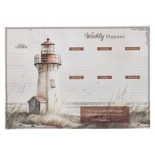 Weekly Planner Undated Lighthouse I Will Carry You Isa. 46:4