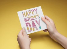 Happy Mother's Day (Abstract) Greeting Card & Envelope