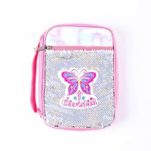 Cherished Sequin Bible Cover - Medium