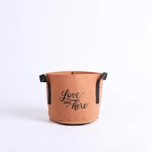 Grow Bag Love Terra Cotta  - Handles - 3.7litres