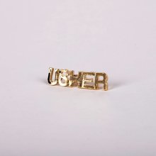 Lapel Pin Usher Gold Pack of 6