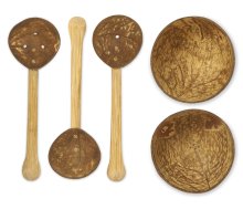 Coconut Shell Water Playset